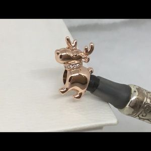 Pandora Rose Gold Reindeer Charm